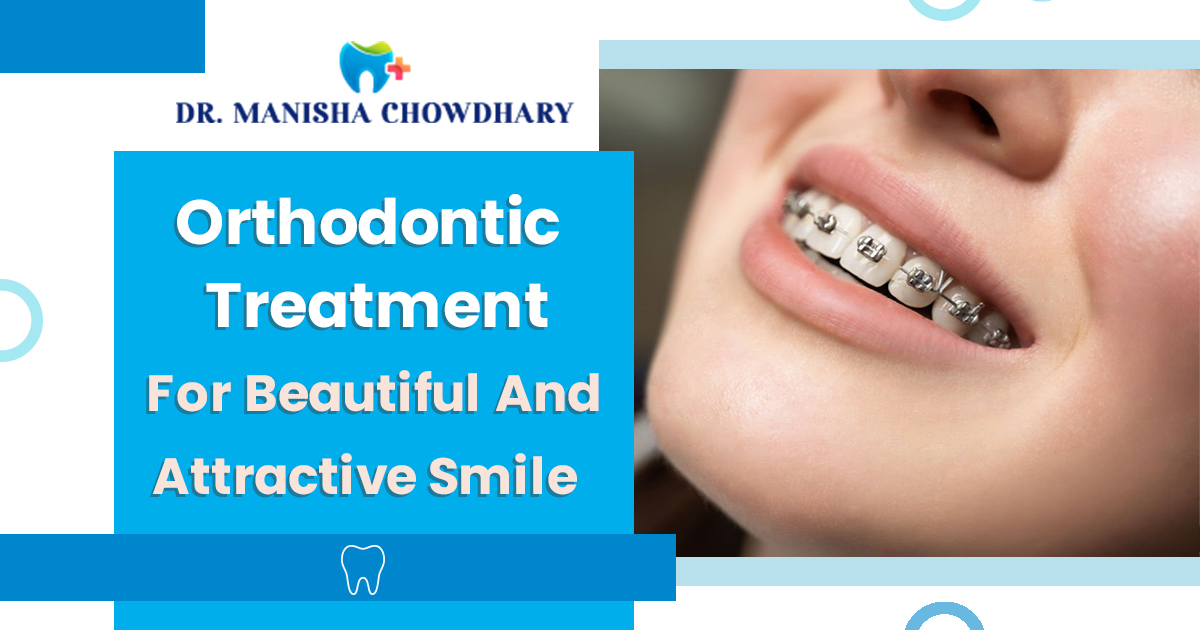 A Girl Is Taking orthodontic treatment by best orthodontist in india